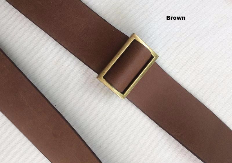 1.5″ Leather Adjustable Convertible CrossBody Travel Security Bag Strap 3 Colors