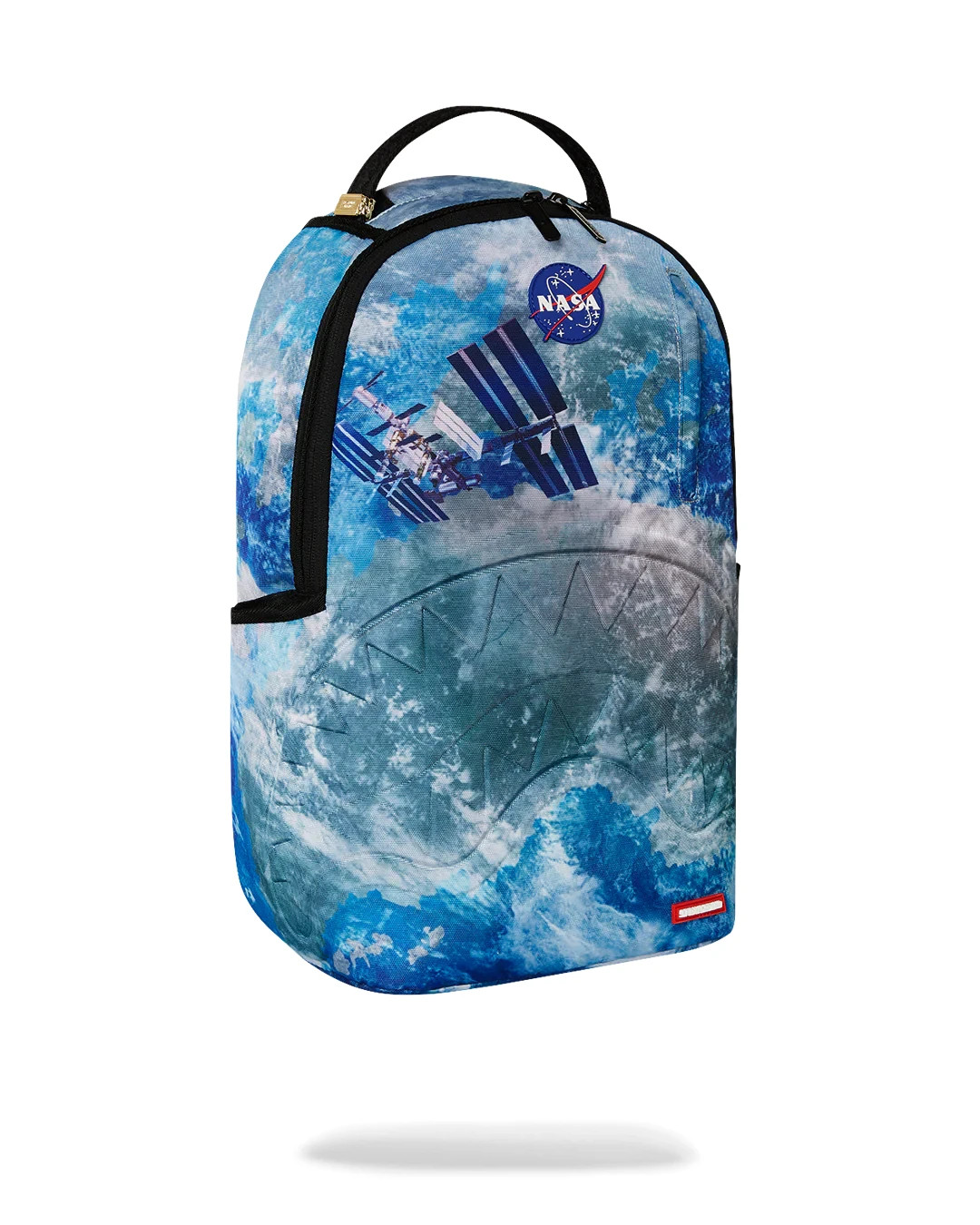 Sprayground NASA Space Station Backpack🔥New Black Bookbag Large School Bag