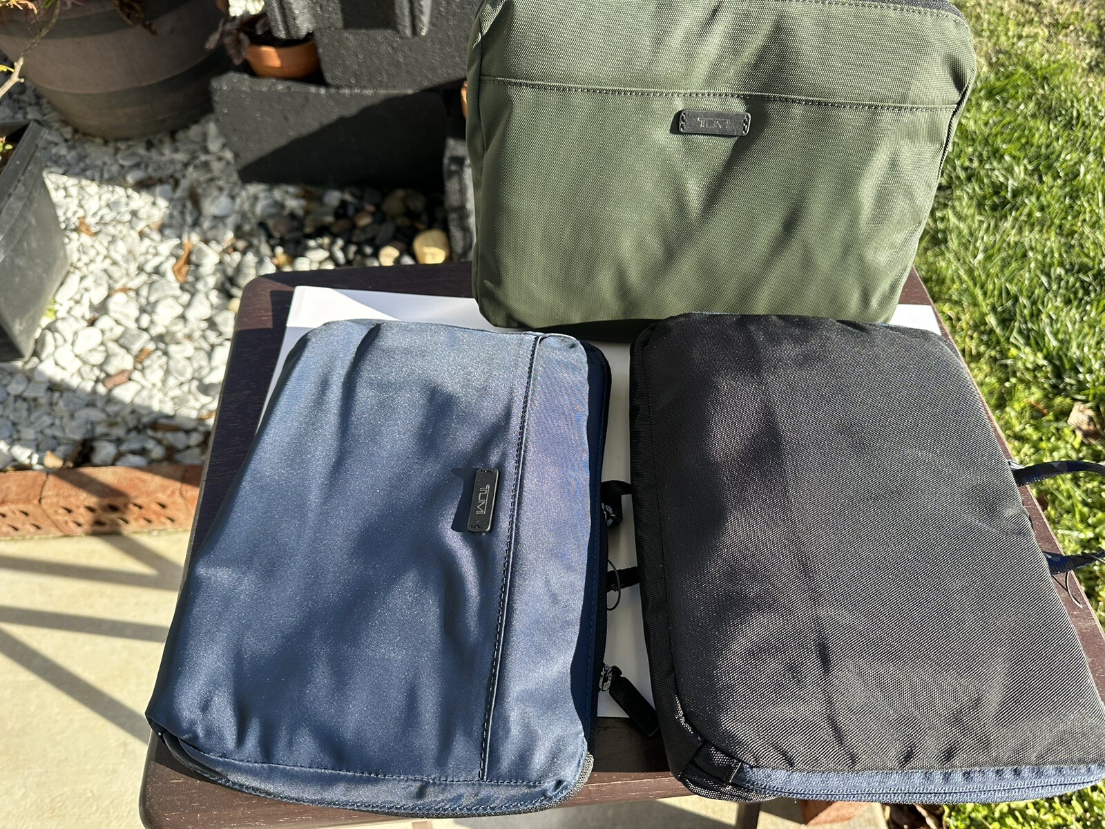 NWT Tumi Packable Backpack Rucksack, Faltbar, Foldable Travel Bag US Seller