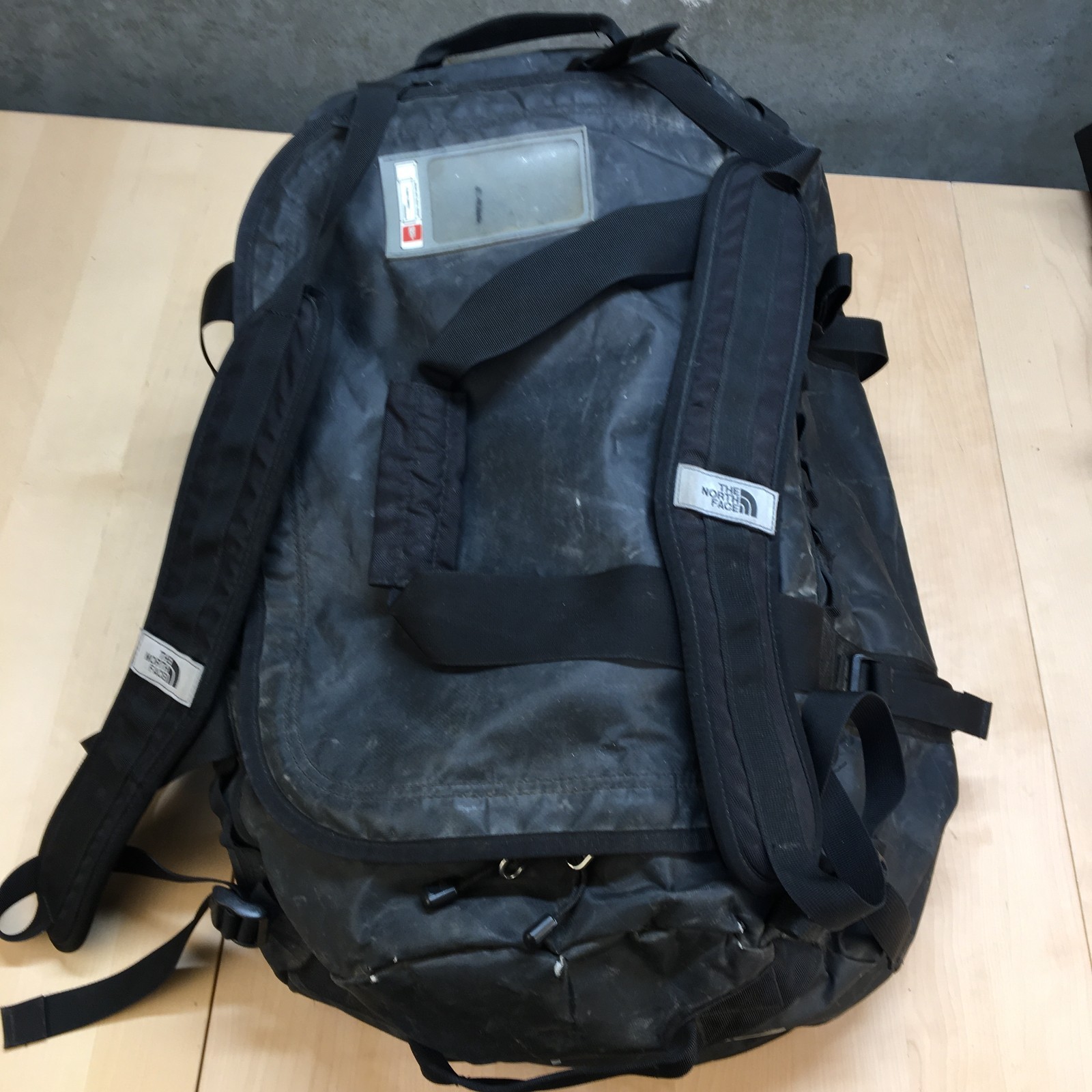 The North Face Base Camp Duffel Bag Black 71L Travel Equipment Backpack