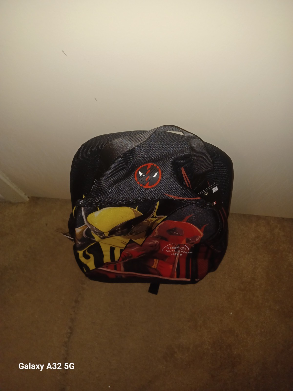 Marvel Deadpool & Wolverine Split Backpack NEW /w Tags Bioworld
