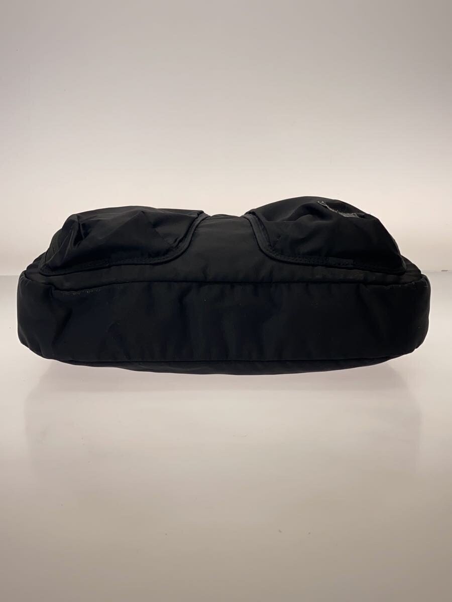 Authentic PORTER Black Shoulder Bag 6cm Deep 23cm High 31cm Wide