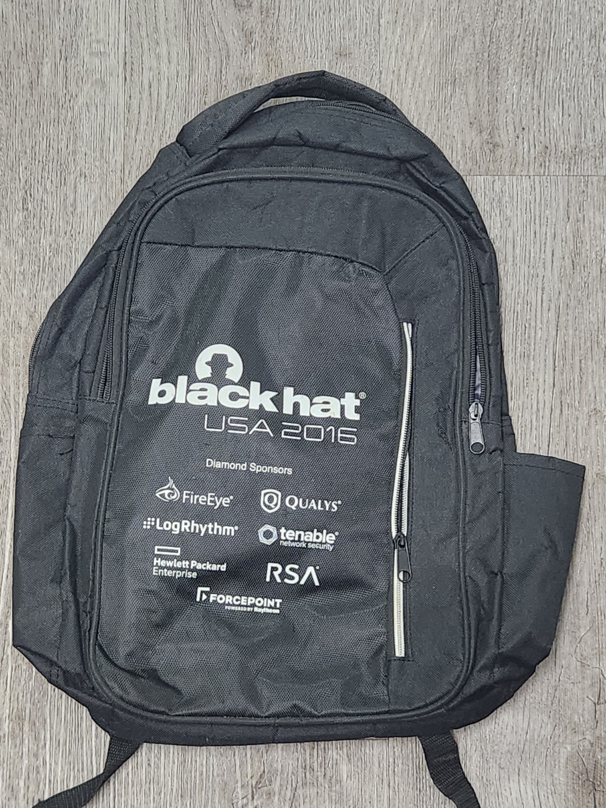 Black Hat USA 2016 Backpack Bag 17″ x 14″