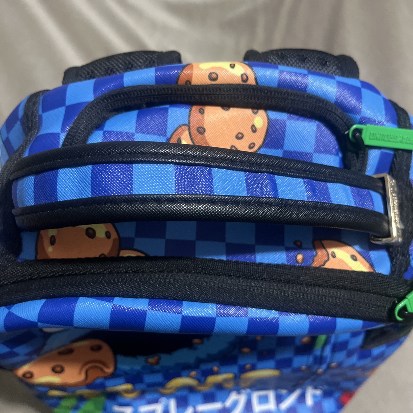 sprayground backpack COOKIE MONSTER ME GET DOUGH Rare Limited Sesame Street New