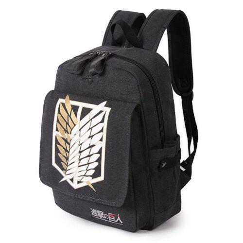 Attack on Titan Shingeki no Kyojin Cosplay Scouting Legion Backpack Bag B3