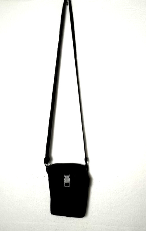 Rothco Heavyweight Canvas Travel Portfolio Bag Black Rugged Adjustable Crossbody