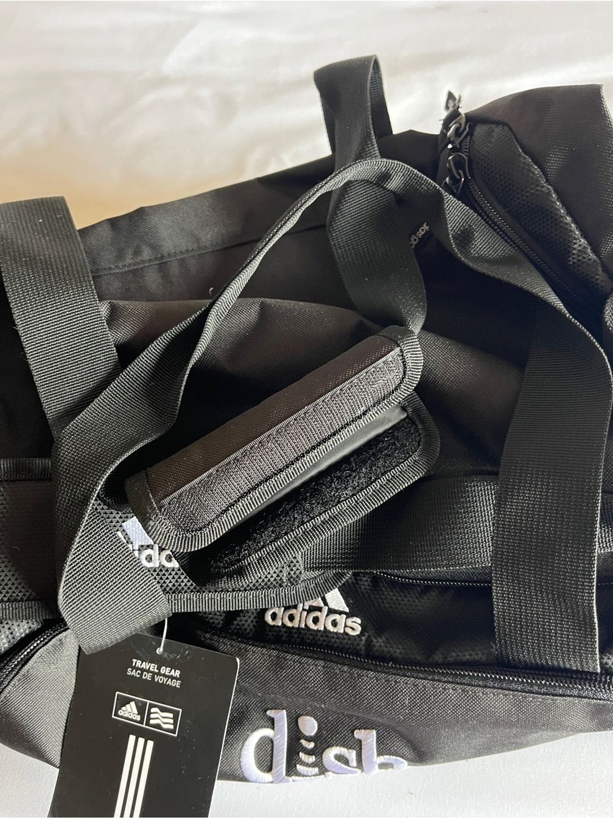 Adidas Golf / Travel / Gym Bag – Black Duffel Dish ESPN Media Promo
