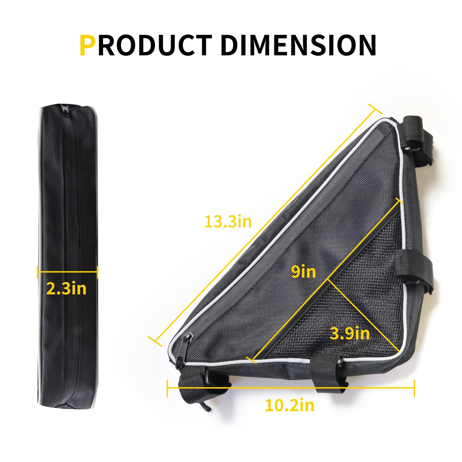 UTV Roll Bar Triangle Storage Bags Waterproof with Polaris RZR Ranger UTVs, R…