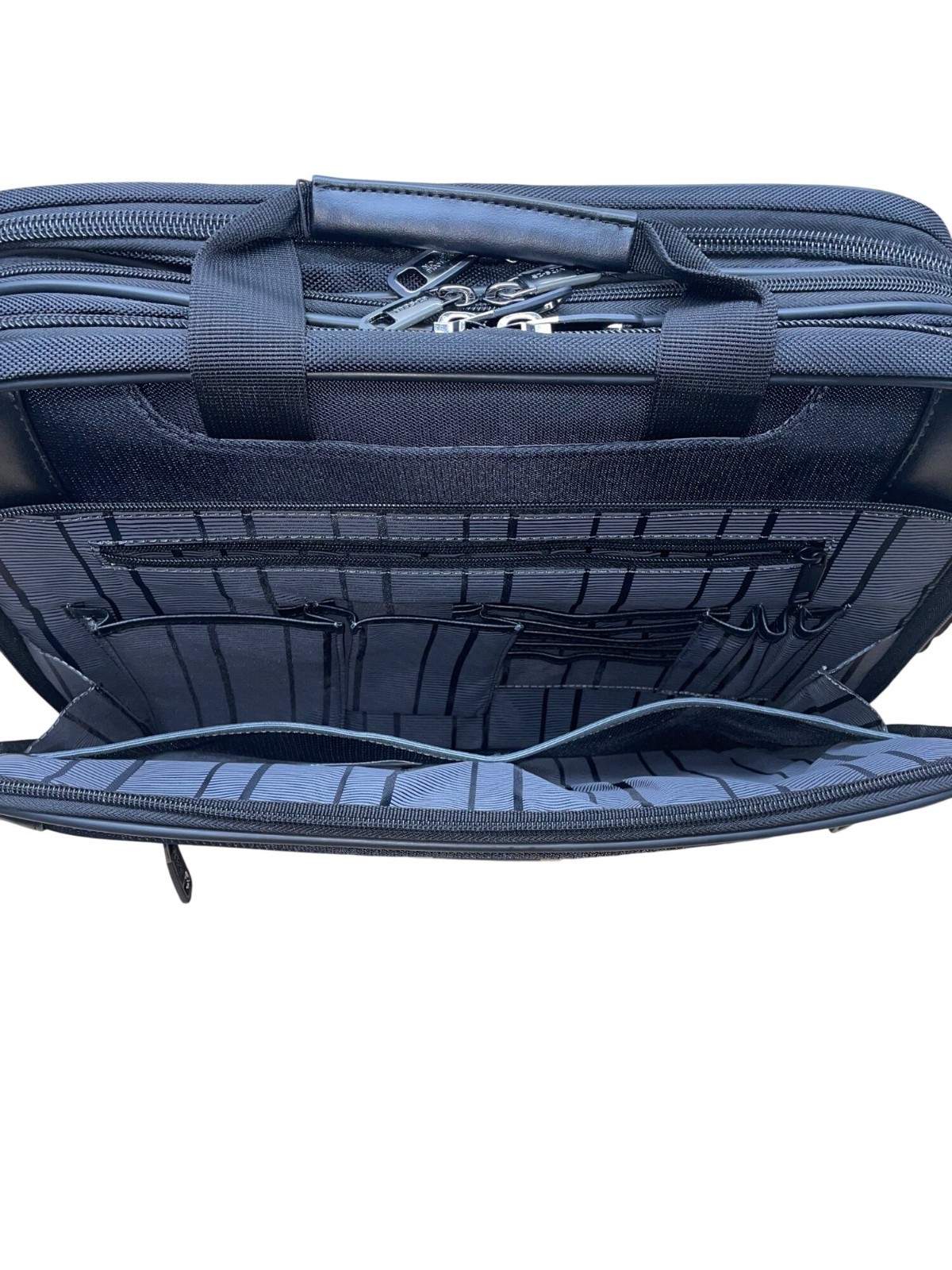 Kenneth Cole Reaction Men’s Black Nylon R-Tech 17.3” Laptop Business Case