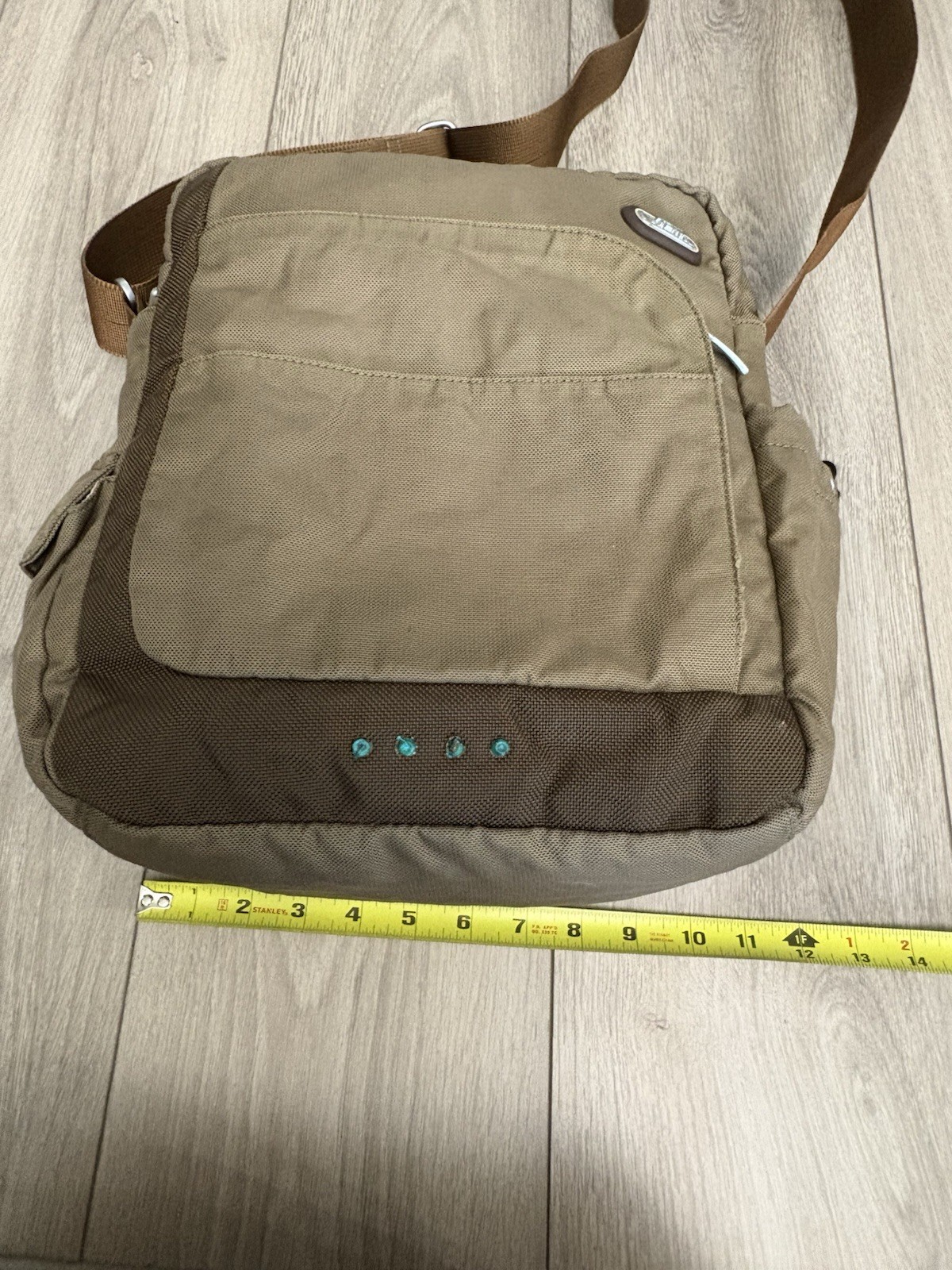 TUMI T-Tech Crossbody Messenger Bag/Satchel Carry Green 5120MSS