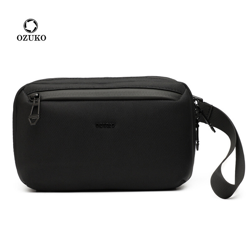 Ozuko Fashion Gentleman Custom Business Handbag Men High Quality Shoulder Bag