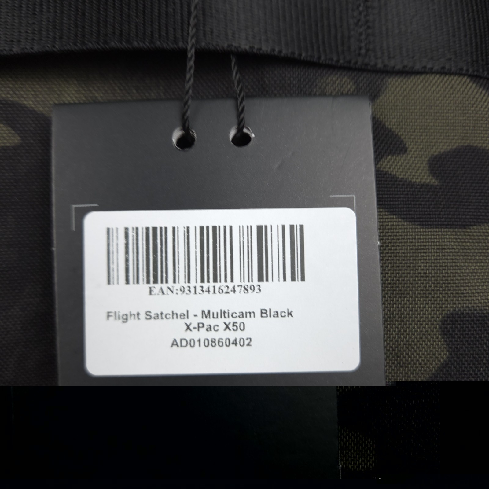 NEW Alpaka Flight Satchel Multicam Black X-Pac X50 “Limited Edition”