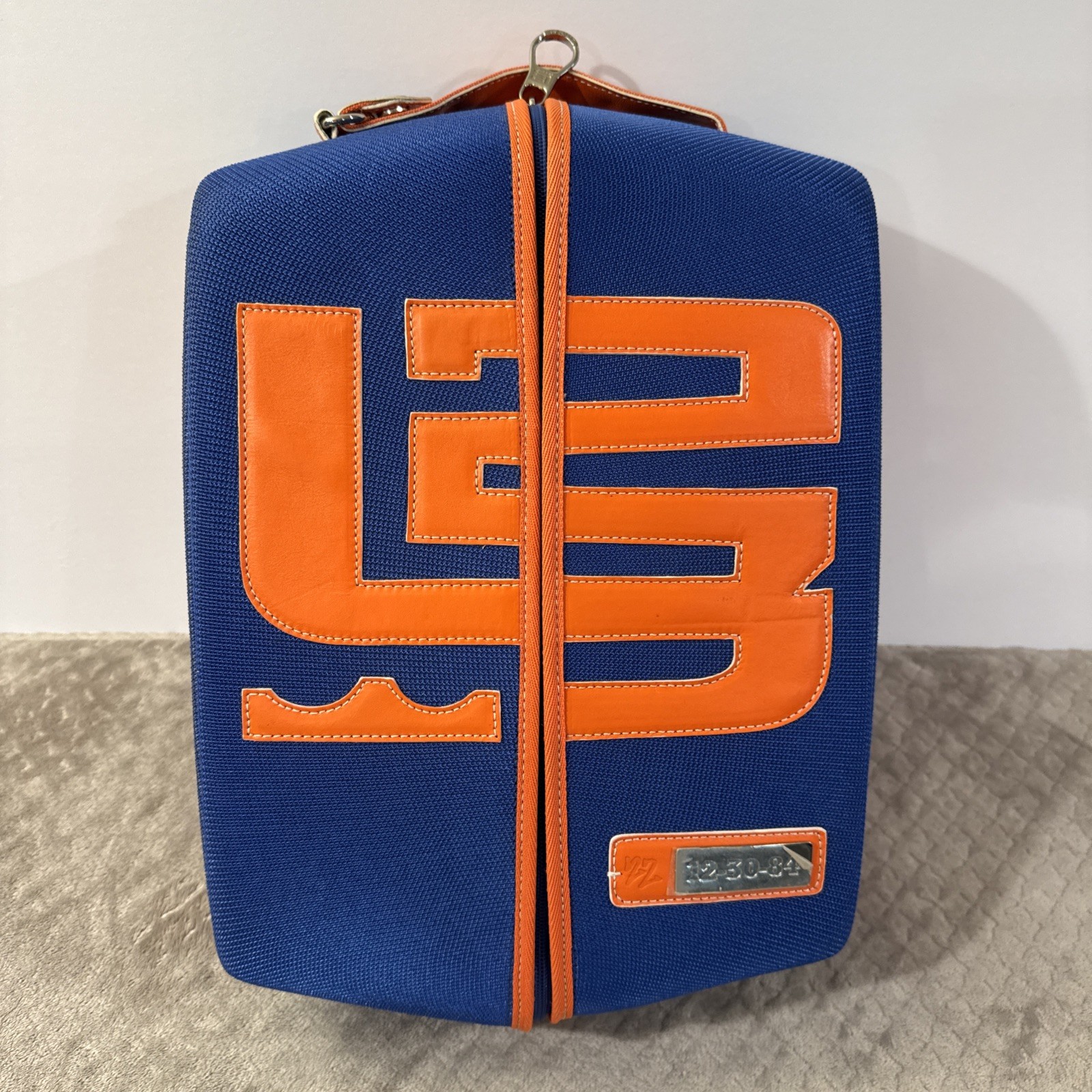 Lebron Birthday Bag 12-30-84 – Shoe Box/Case – Blue Orange Retro Logo – Vintage