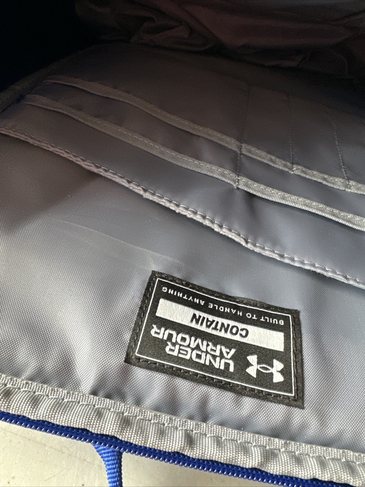 Under Armour 34L Contain Backpack Royal Blue Brand New With Tags