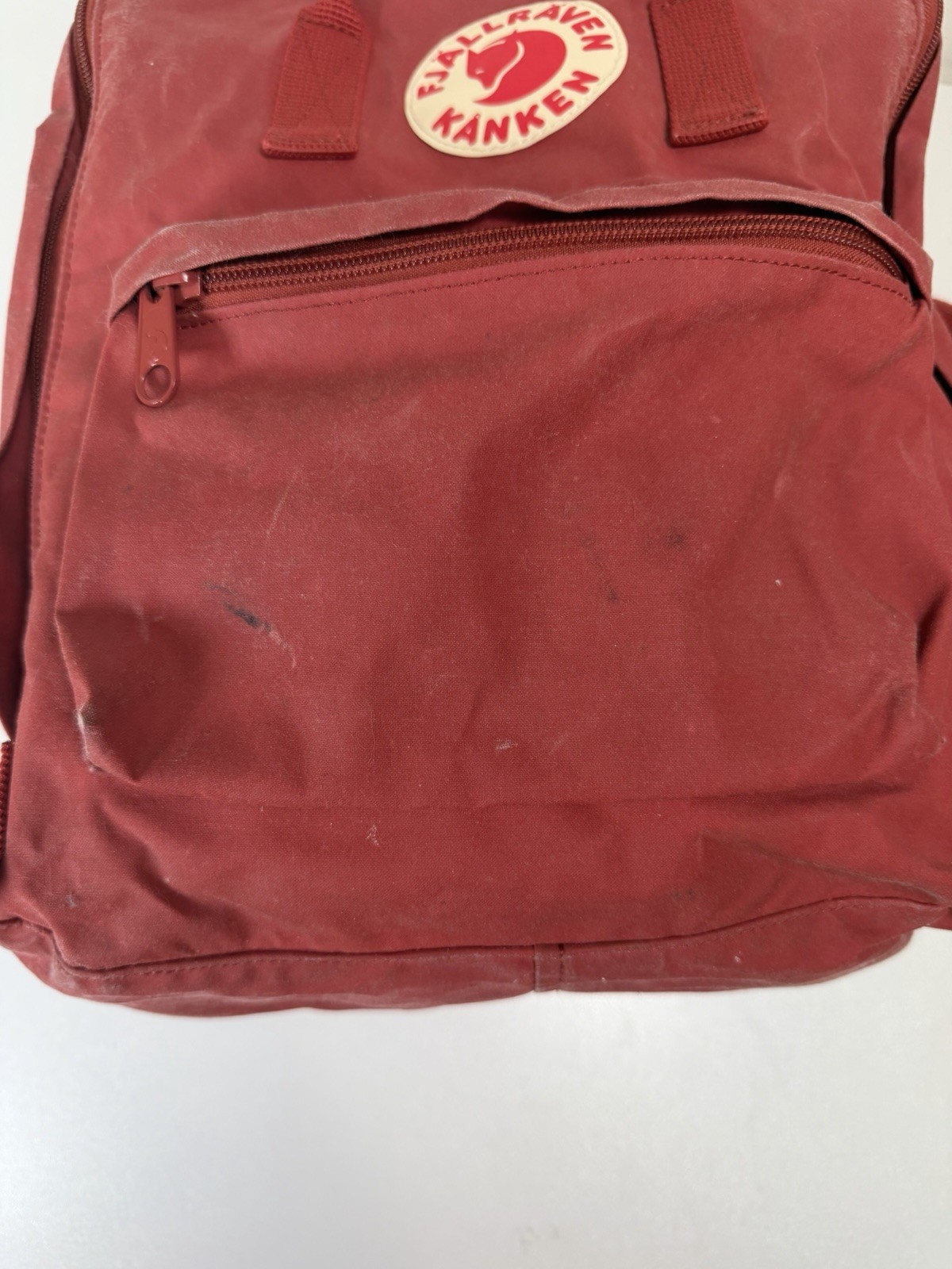 Fjallraven Kanken Classic Backpack 23510 Sweden Canvas 16L – Ox Red