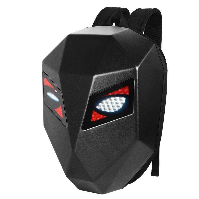 LED Motorcycle Backpack App Control RGB Eye Display Bag 18″ / 46cm Riding Pack
