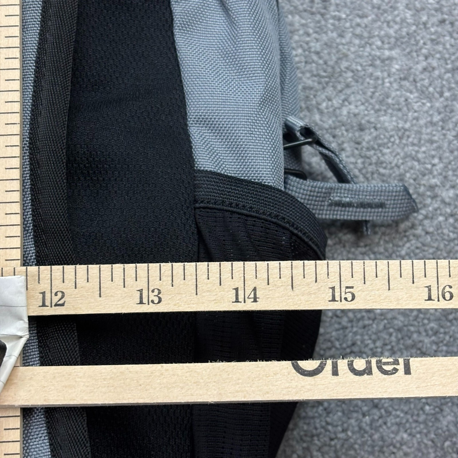 Nike Bag Adult Grey Utility Swoosh Outdoors Sports Casual Y2K Basketball Mens