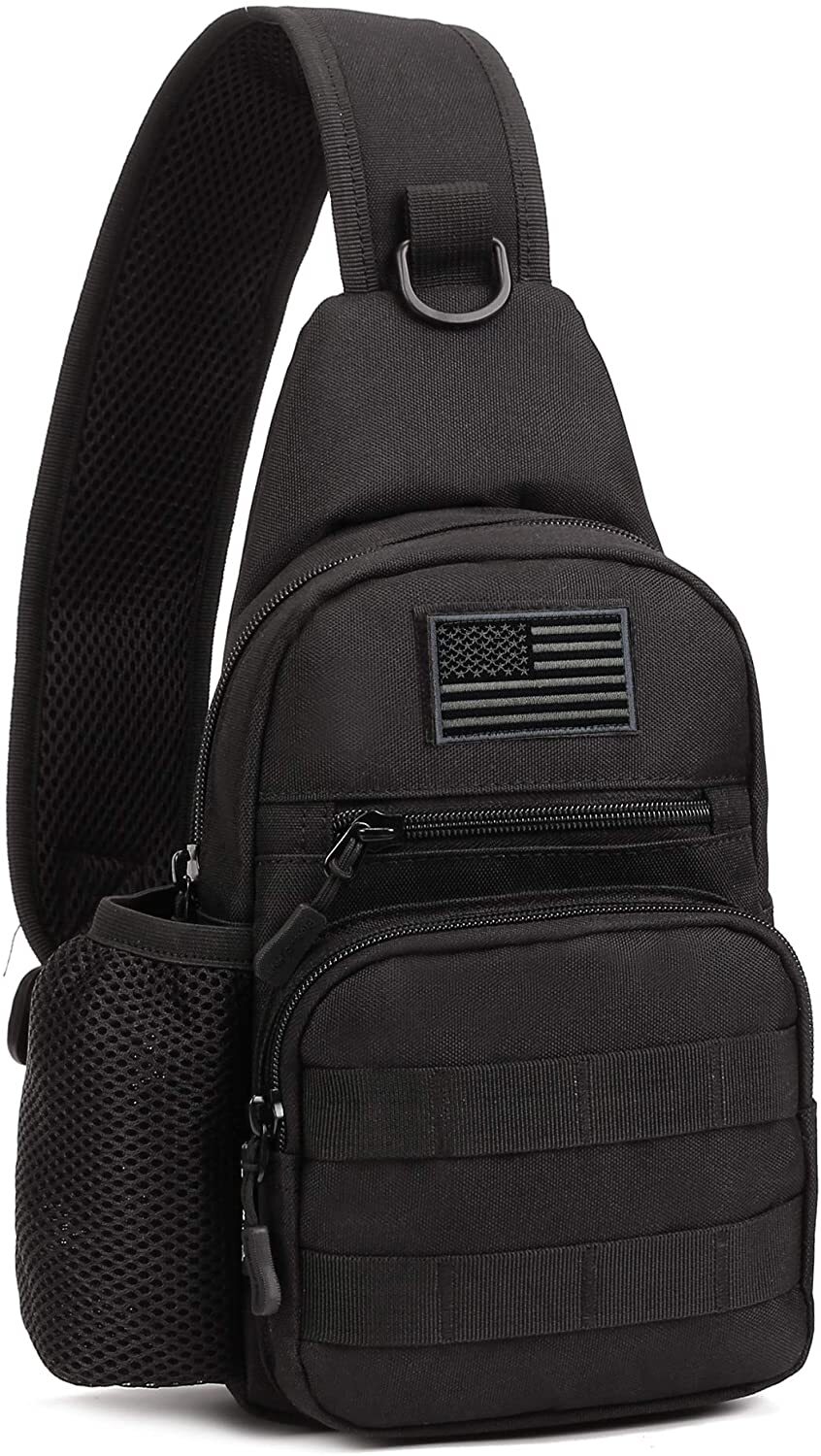 Outdoor Tactical Sling Bag Military Molle Crossbody Pack Chest Shoulder Backpack