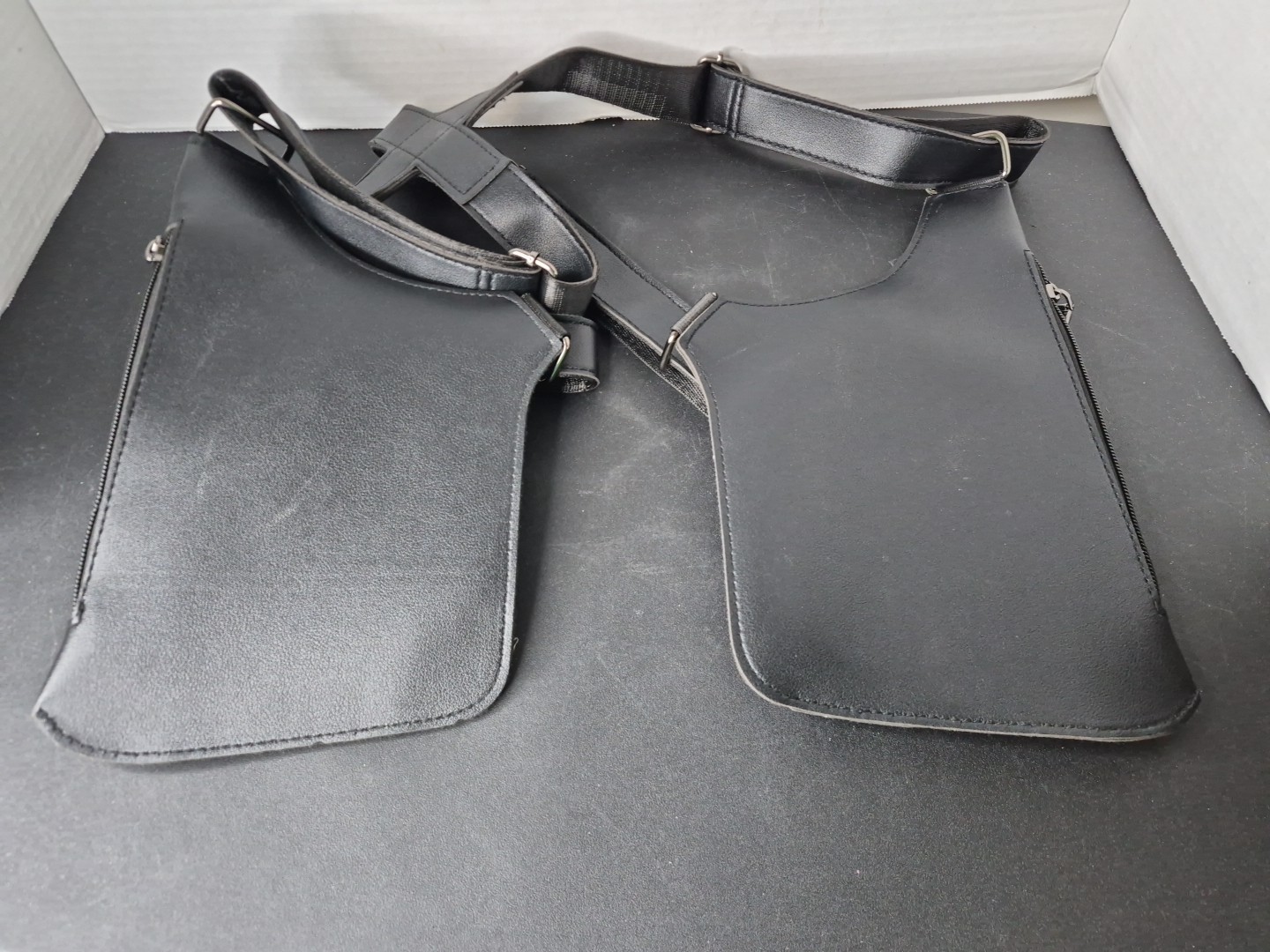 New Adjustable Anti-Theft Underarm Shoulder Bag PU Leather Wallet Holster Bag