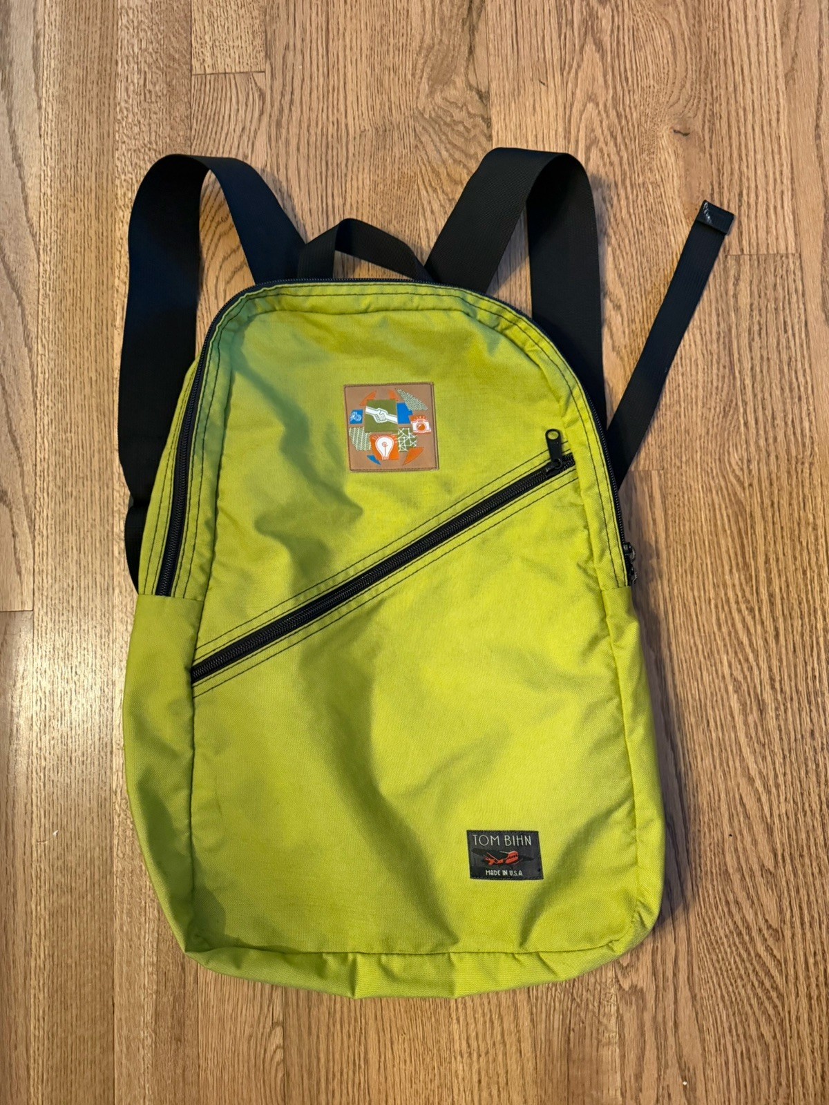TOM BIHN Early Design Daylight Backpack – Wasabi and Steel Cordura