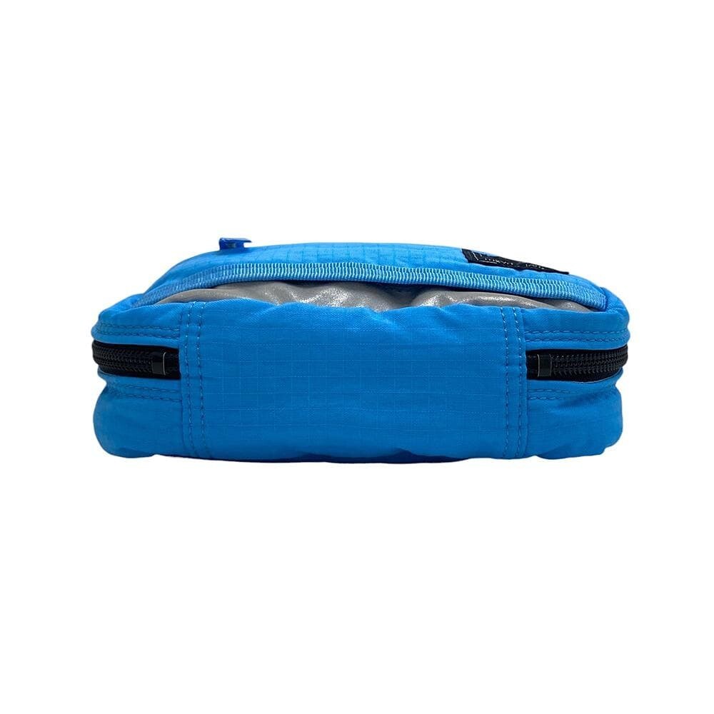 PORTER Mini Shoulder Bag Blue Nylon Vintage Crossbody Zip Japan Rare 17cm 130cm