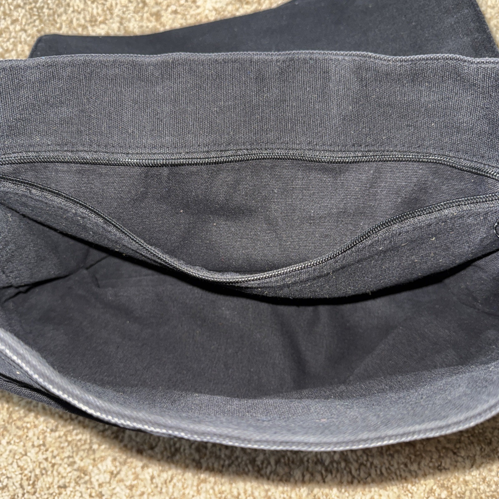 Vintage Canvas Messenger Bag: Adj Shoulder Strap, Flap Strap Slide Retro 14x11x4