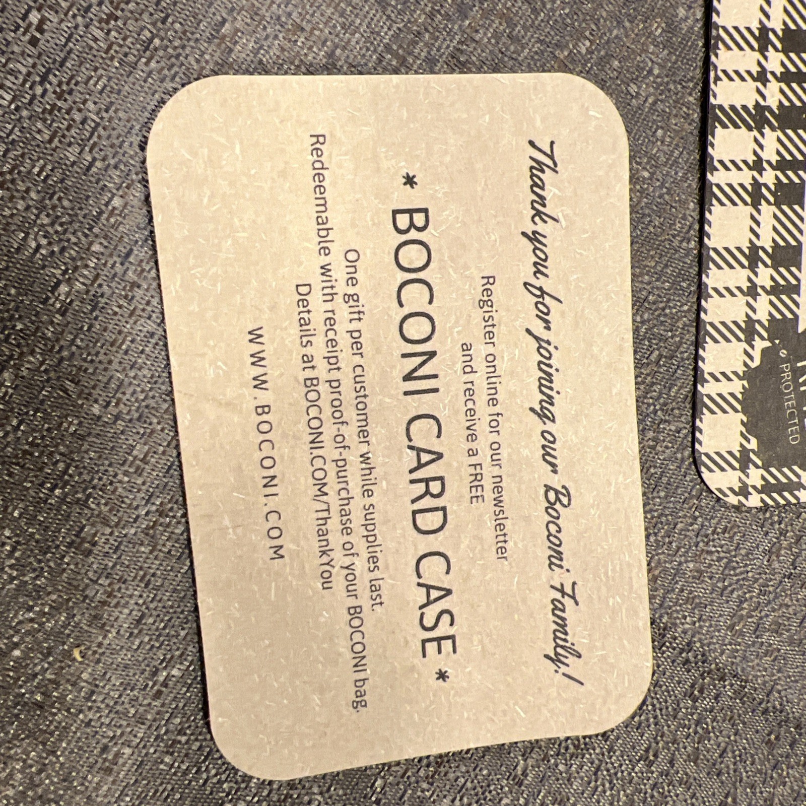 Boconi Brown Leather Message Bag