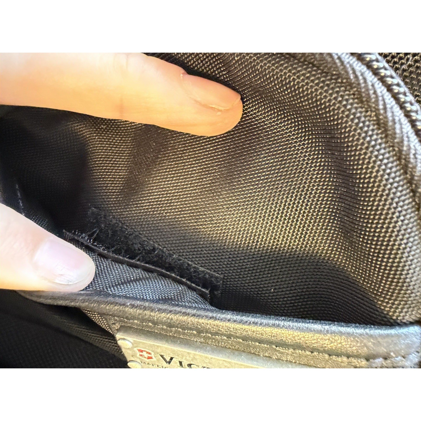 Victorinox Sling Bag Crossbody Backpack Black Tactical Travel Organizer
