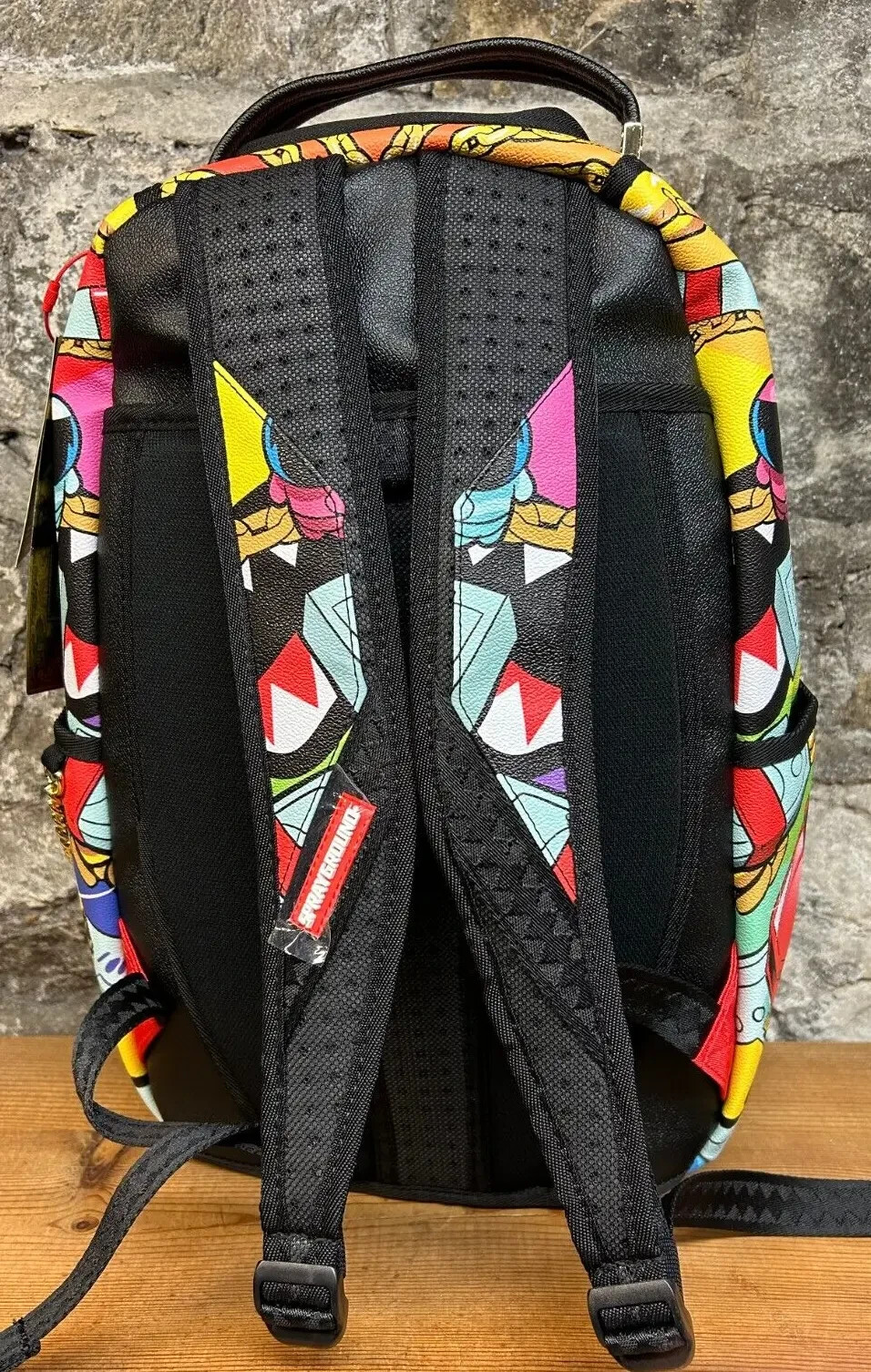 Sprayground SOULJA Boy TECHTRONIC ANIME DRIFTER COLLAB Backpack Laptop Compartme