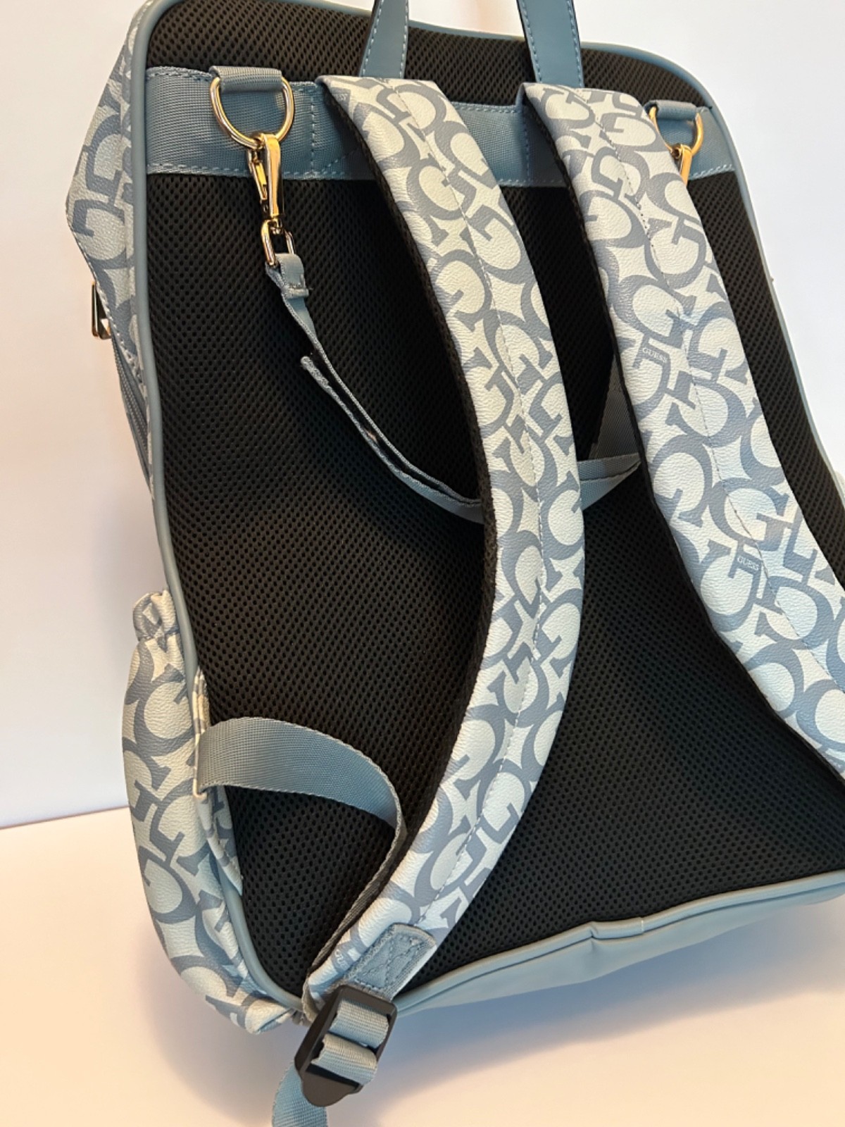 Guess Blue Leather Designer HMVEZL P1310 backpack