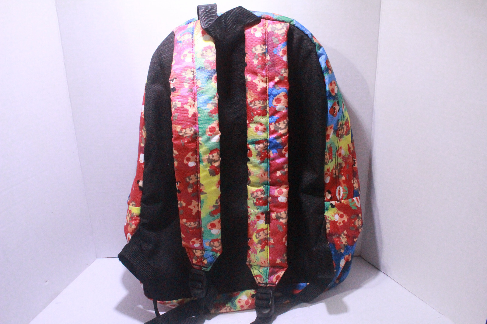 Vans X Nintendo Super Mario Bros Old Skool II Backpack 8 Bit Print
