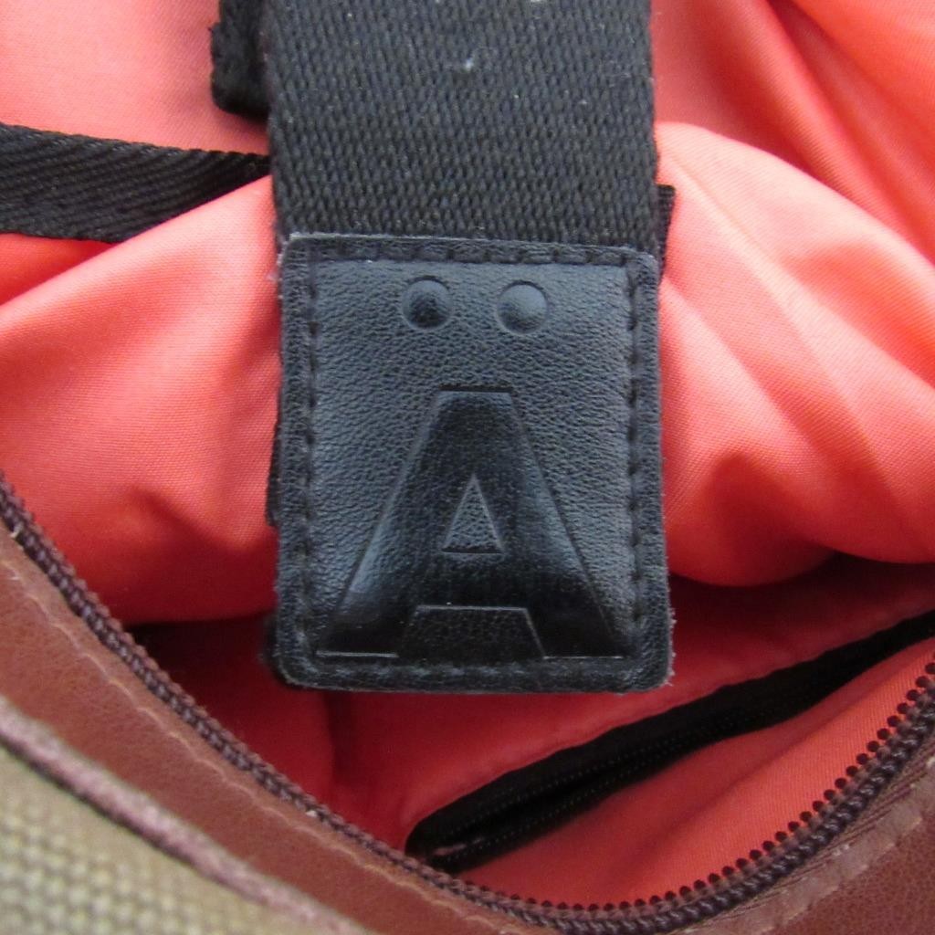ANVANDA Green / Brown Men’s Backpack Zip Buckle Adjustable Strap Inner Pockets