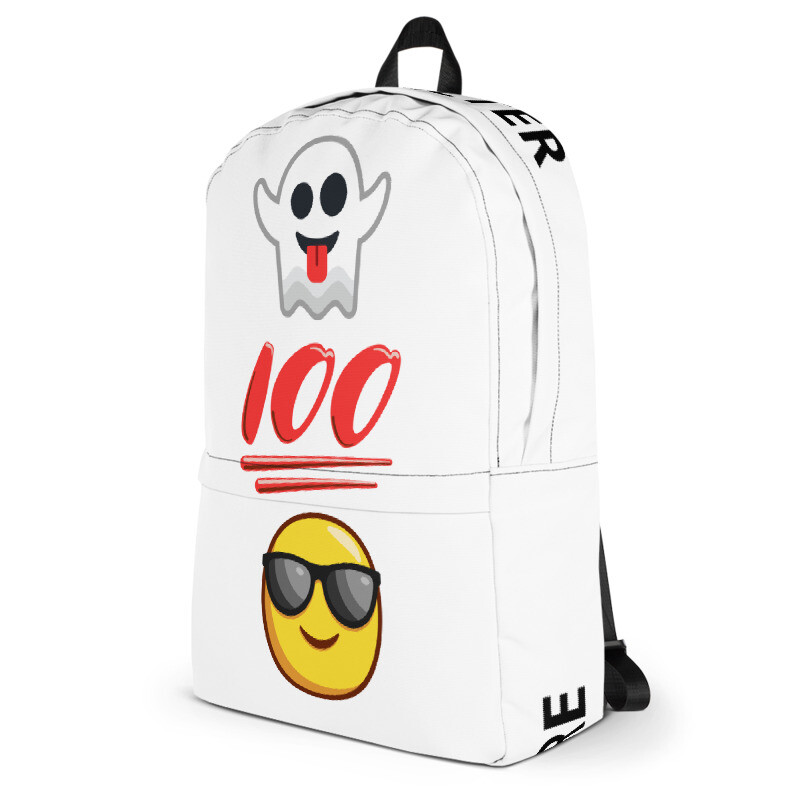 Funny Cool Emoji Back To School Backpack, Books Backpack, Humor, School Supplies