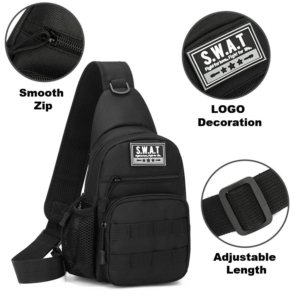 Stylish Sling Backpack-Versatile Travel Crossbody for Sports&Everyday Casual Use