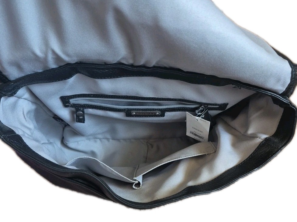 NWT Banana Republic Leather Messenger Bag Briefcase Commute $228 Flaw On Leather