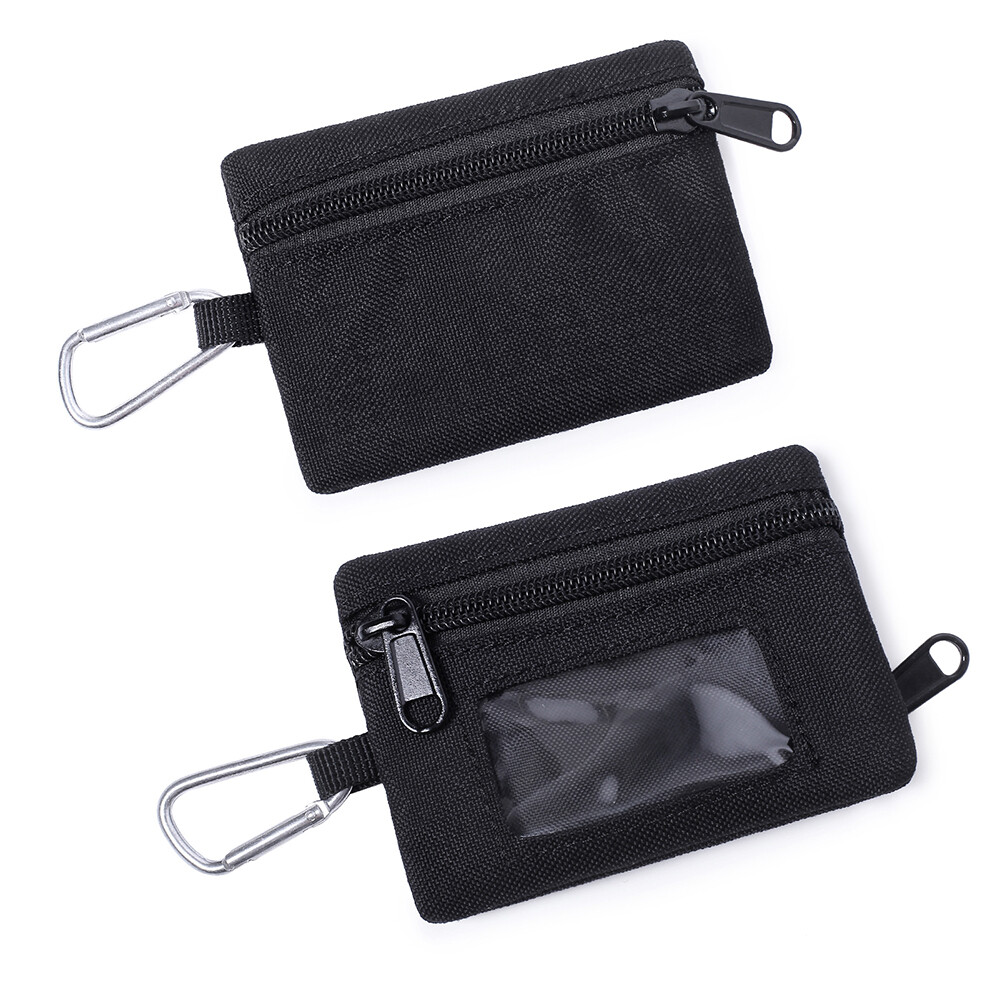 EDC Molle Utility Pouch Coin Purse Keychain Pocket Credit Card Holder Waist Pack