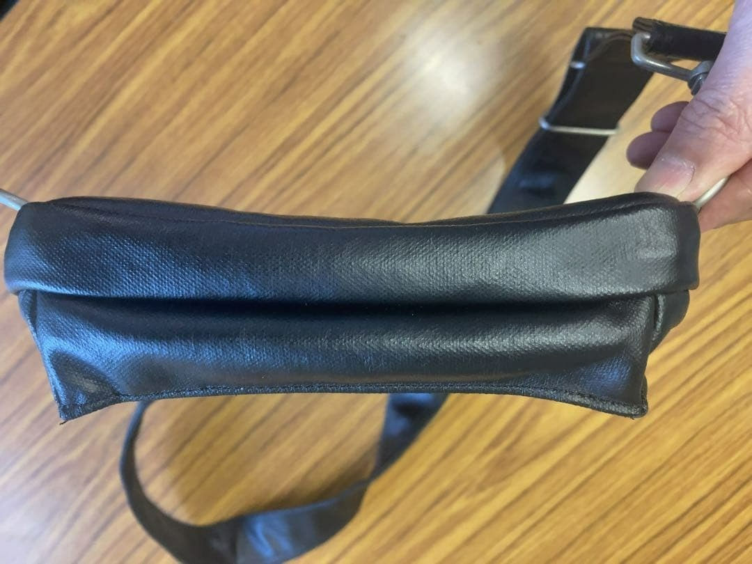 PORTER FREE STYLE SLING SHOULDER BAG 707-06127 Black W17H29D2cm Used Japan t56