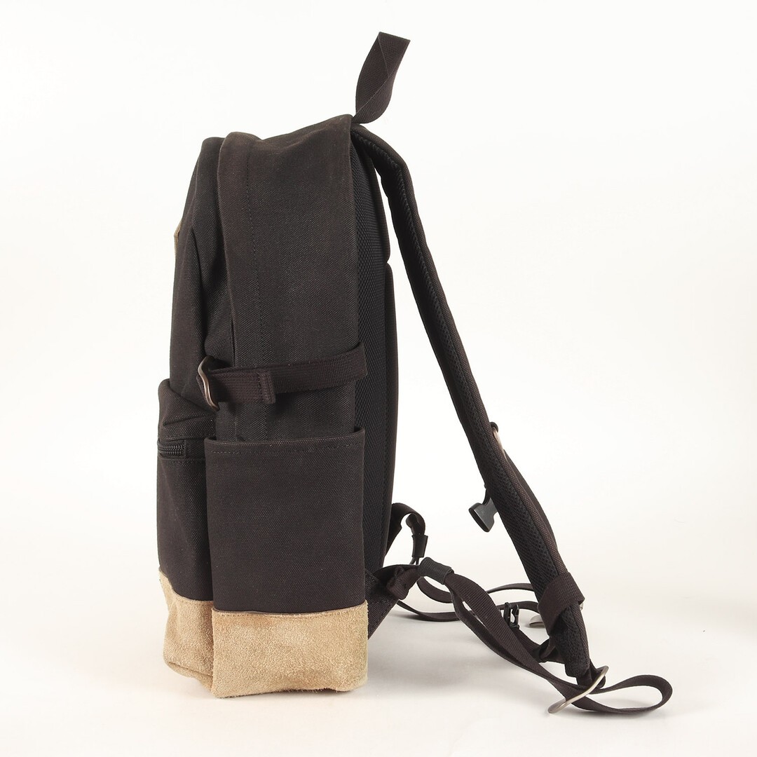 HUNTING WORLD Bag | Ex-Camper Backpack Black Cabins Men Used BEEG-0