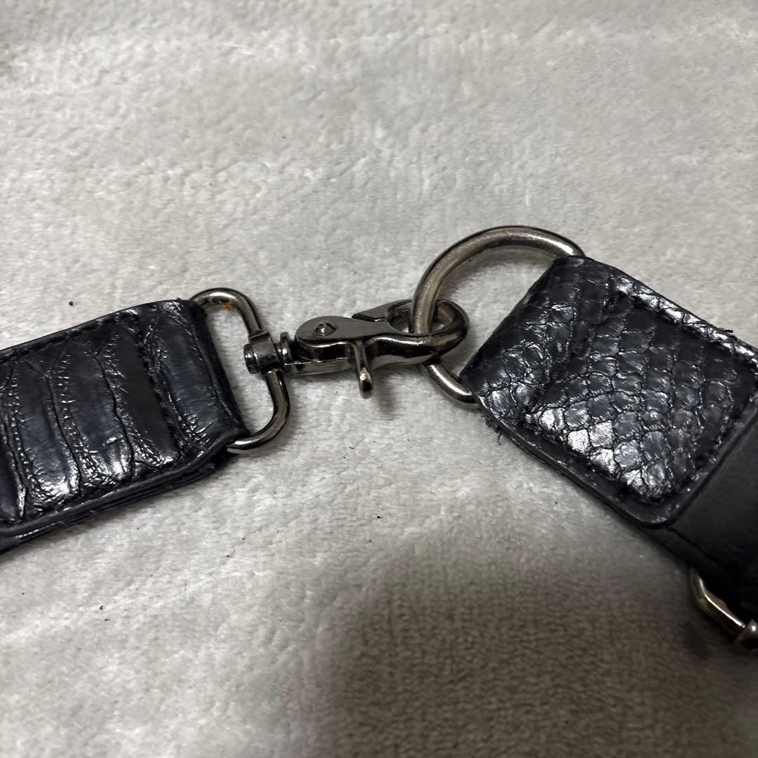 CavariA Python Leopard-Print Body Bag Y2K Grunge Rare