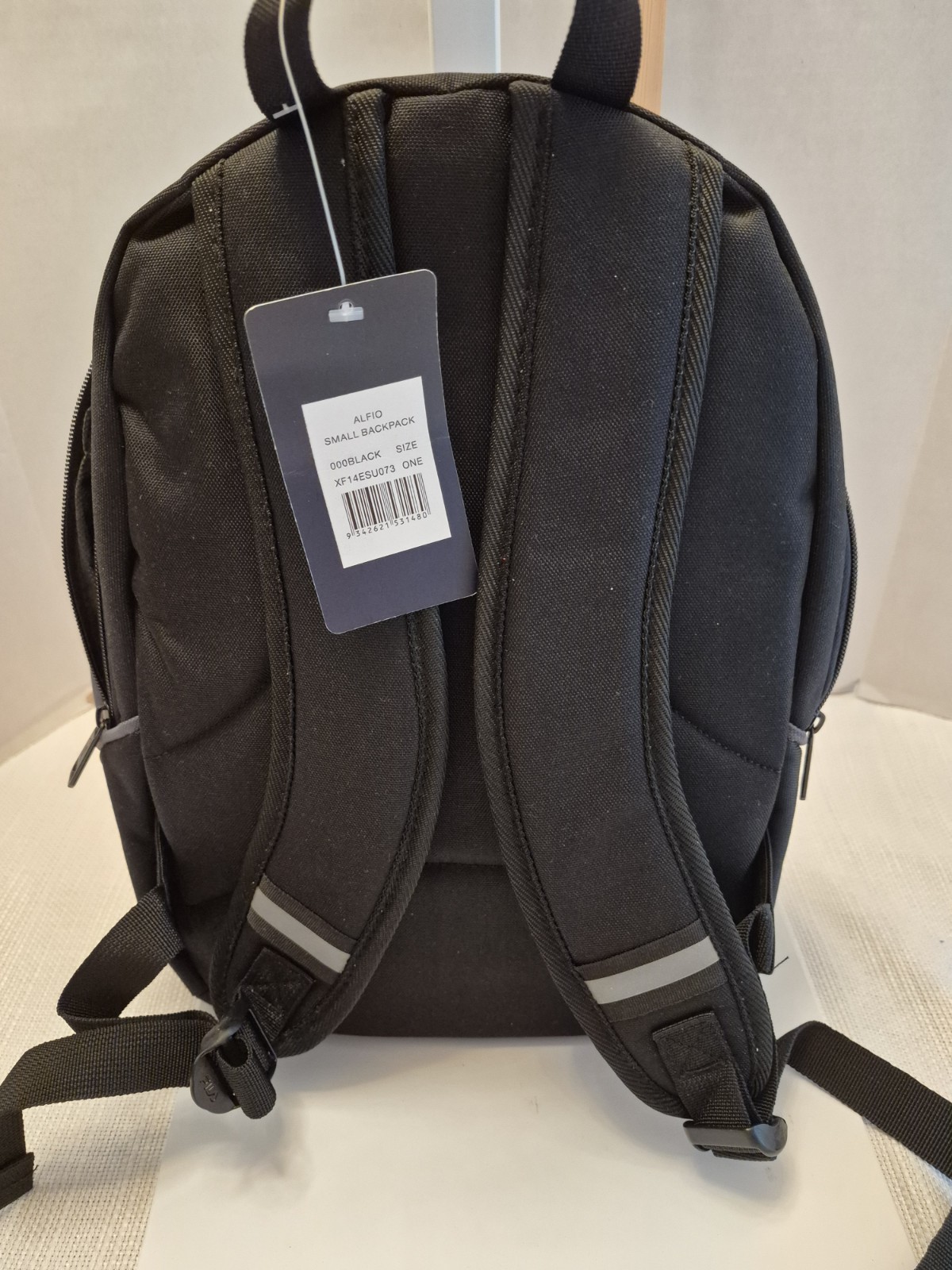 NEW Fila Backpack Mini/Small 1 compartment Black Gray Fila Logo Design Unisex