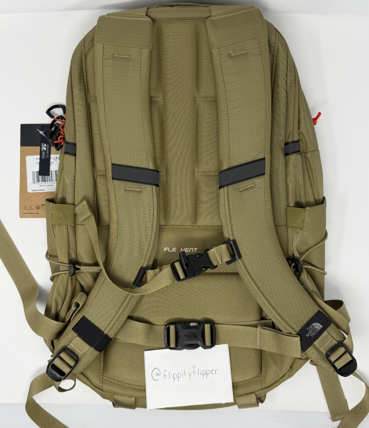 The North Face Borealis Backpack Cedar/Lava Red NF0A52SEMTY – NEW + FAST SHIP
