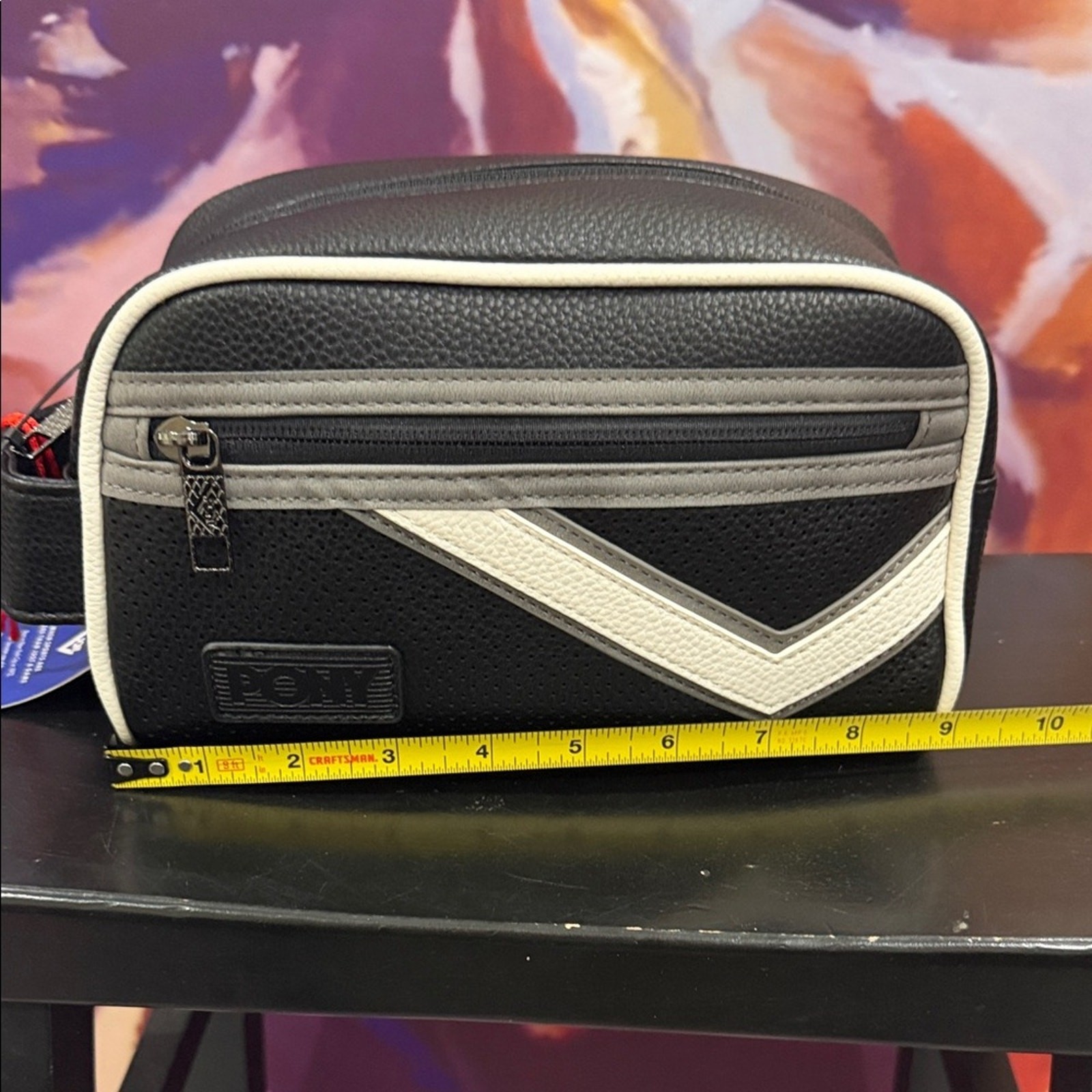PONY Black and White Travel Toiletry Bag – NWT