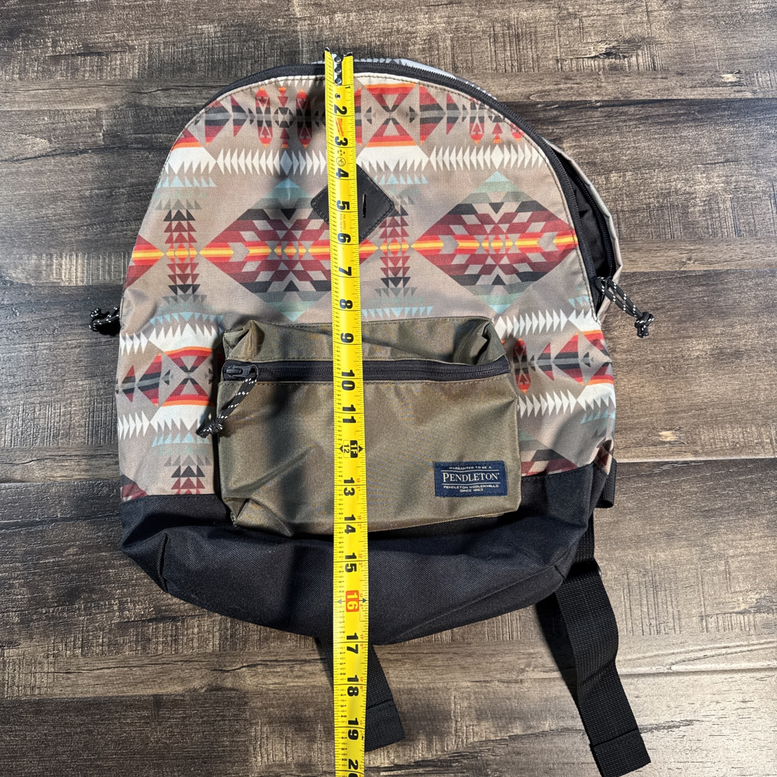 PENDELTON BACKPACK TRIBAL Native American NAVEJO Print BAG POCKET