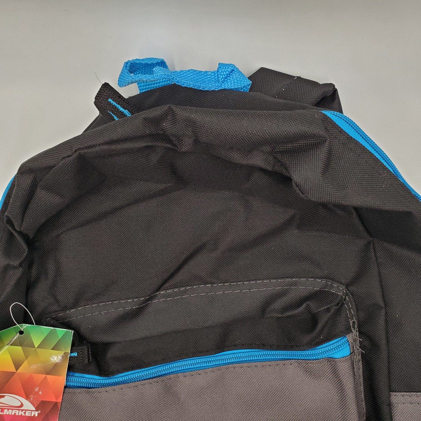 Trailmaker Backpack 16″ Black Gray Blue Big Student Heritage Collection New NWT