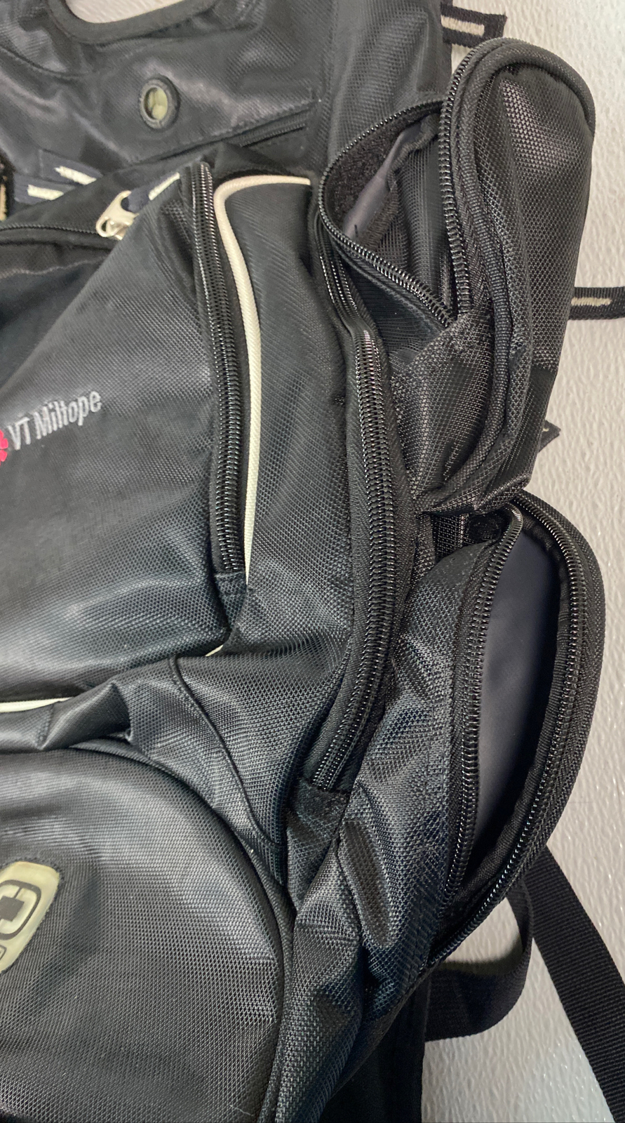OGIO VT Miltope Seven Compartment Laptop Backpack 21”X 16” Black Excellent Cond