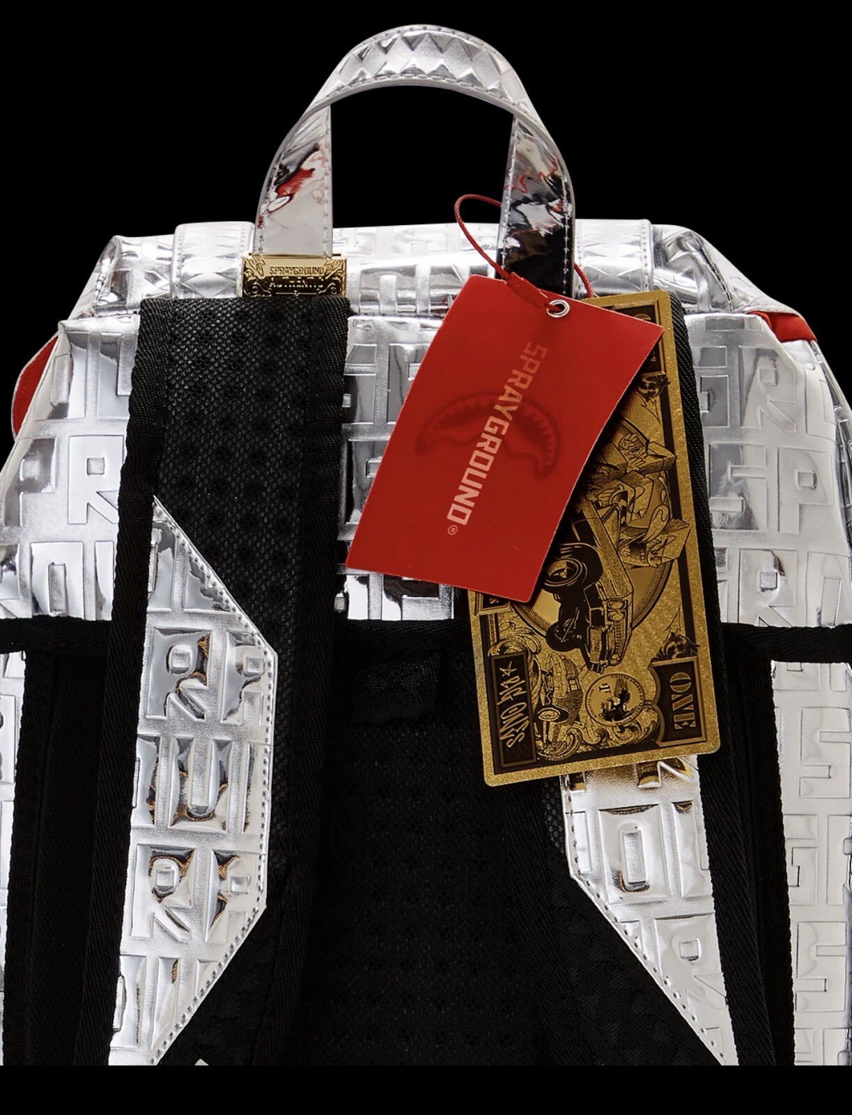 SPRAYGROUND- LIMITED EDITION- FUTURE TITAN METALLIC HILLS BACKPACK