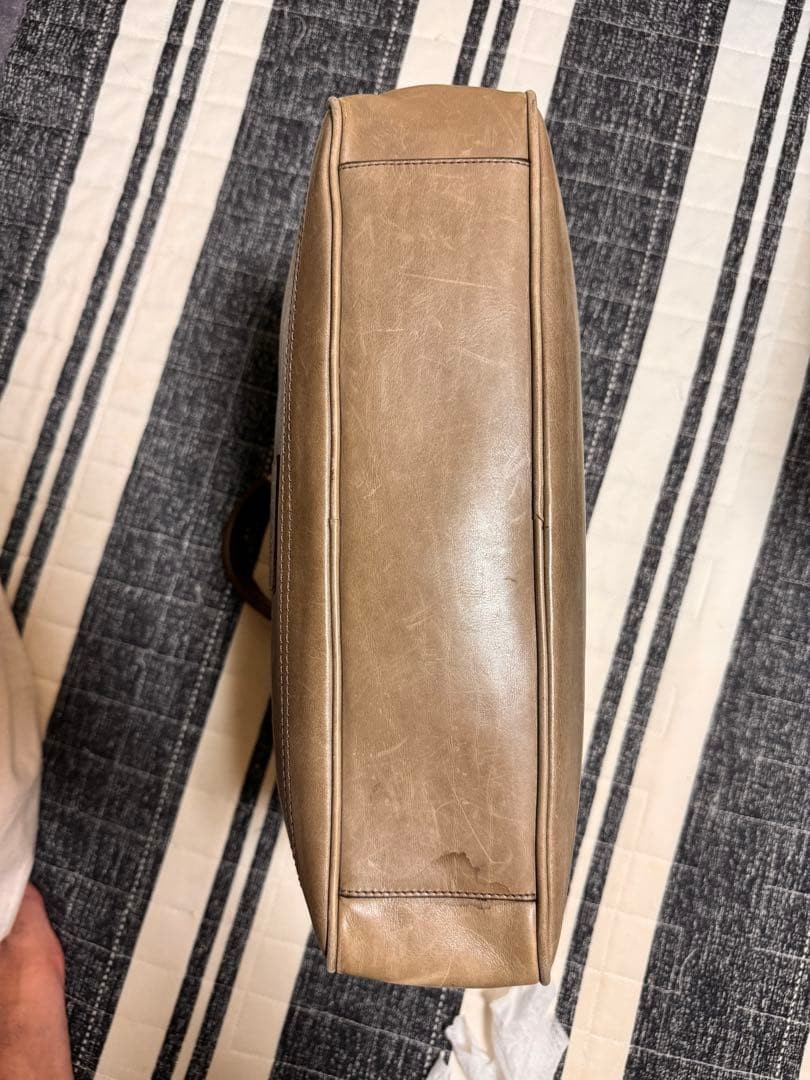 Bally Authentic Bag Genuine Leather Limited Edition Color 35×28cm gray