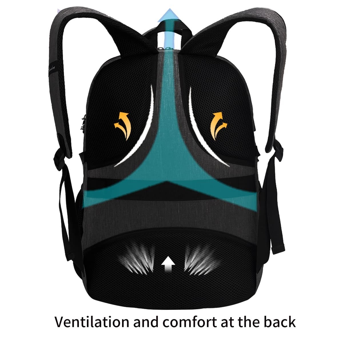 Anti-Theft Laptop Backpack with Combination Lock – Fits 17″ Laptop, Travel Bag,