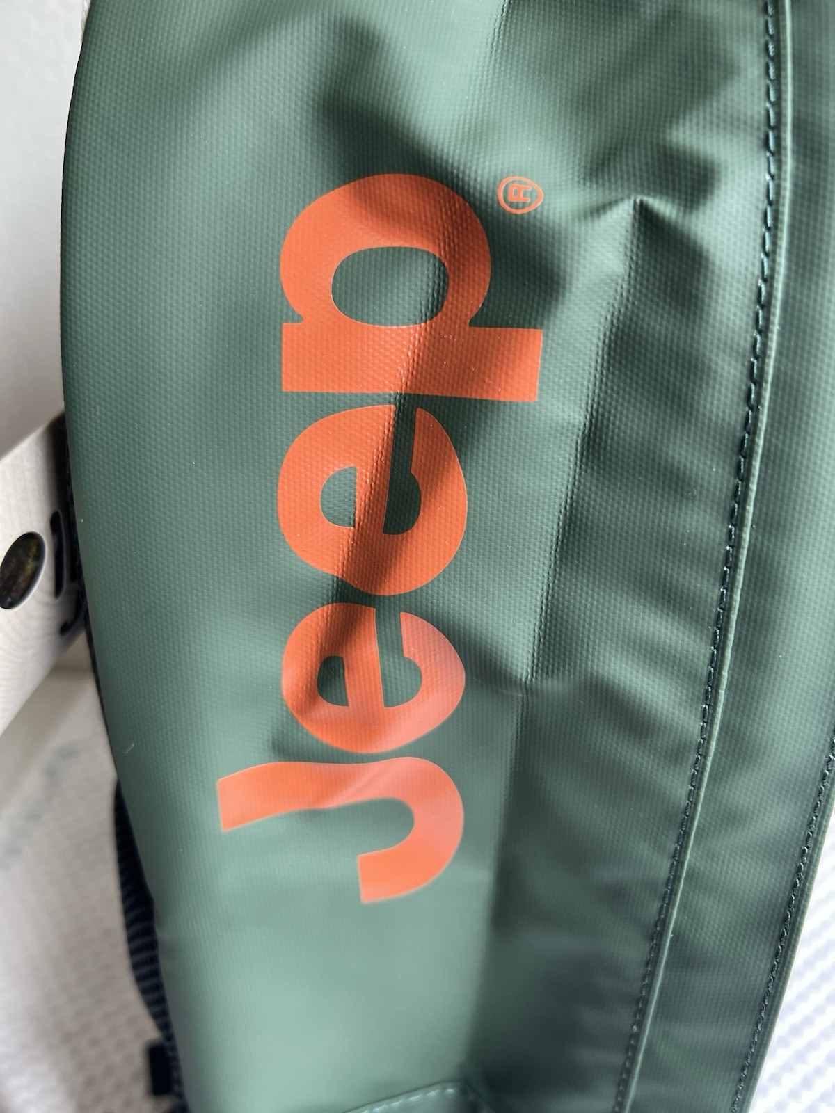 Jeep Green Black Backpack with Adjustable Strap Lightweight Outdoor | Unisex
