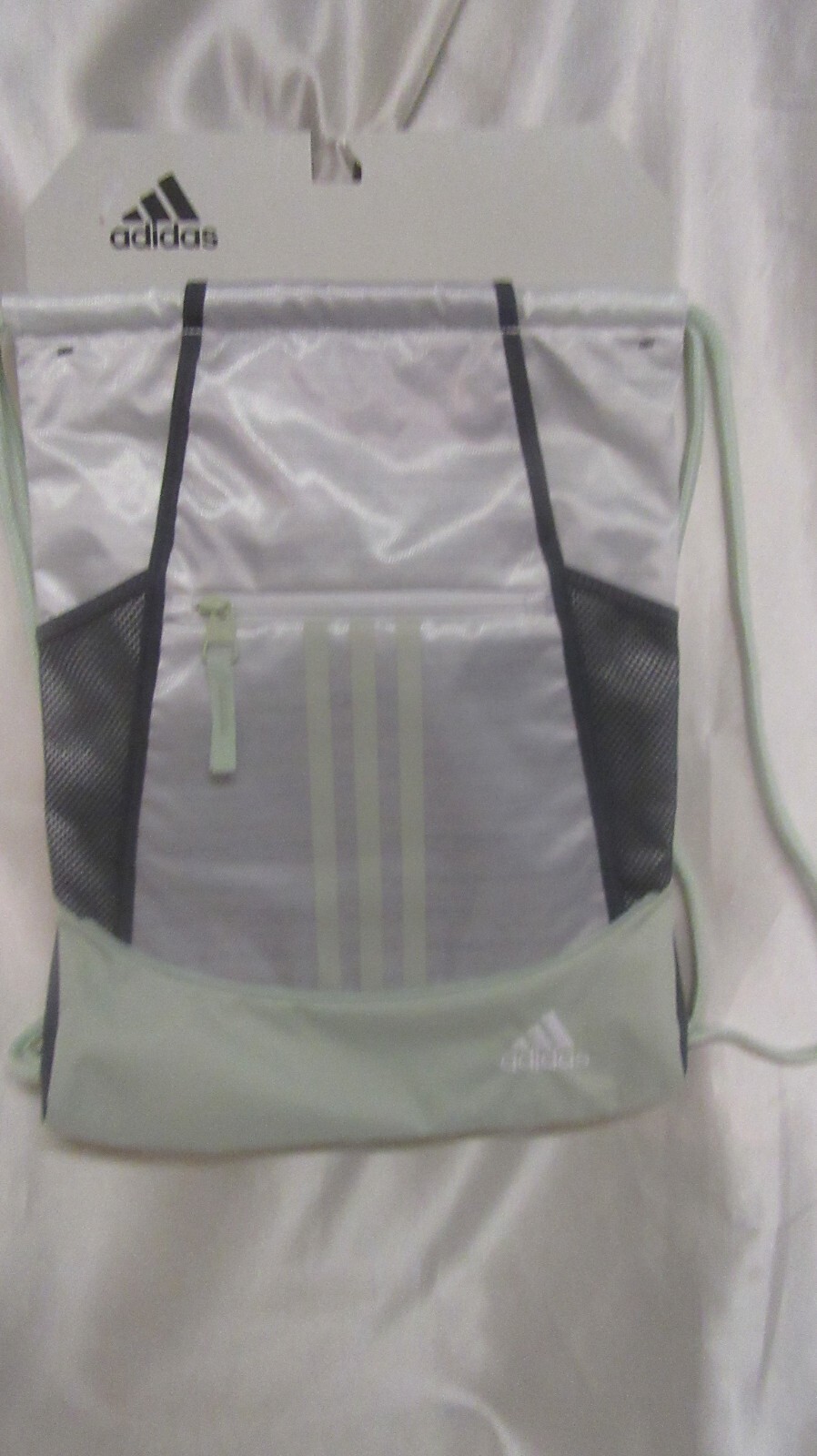 ADIDAS ALLIANCE II SACK PACK (BACK PACK) NEW W/T WHITE LIGHTWEIGHT